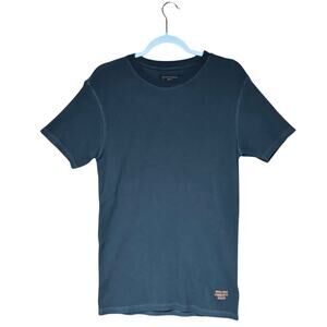 Urban Outfitters Mens Waffle Knit Cotton Lounge Tee Crewneck Thermal Sz Small